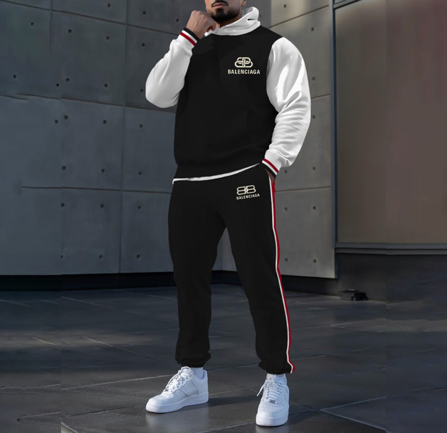 Best Selling Limited Edition Premium Set Hoodie & Pants DRX071103 Best Selling Limited Edition Premium Set Hoodie & Pants DRX071103