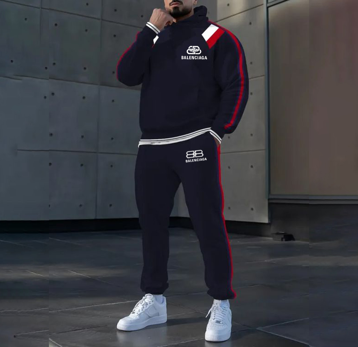 Best Selling Limited Edition Premium Set Hoodie & Pants DRX071107 Best Selling Limited Edition Premium Set Hoodie & Pants DRX071107