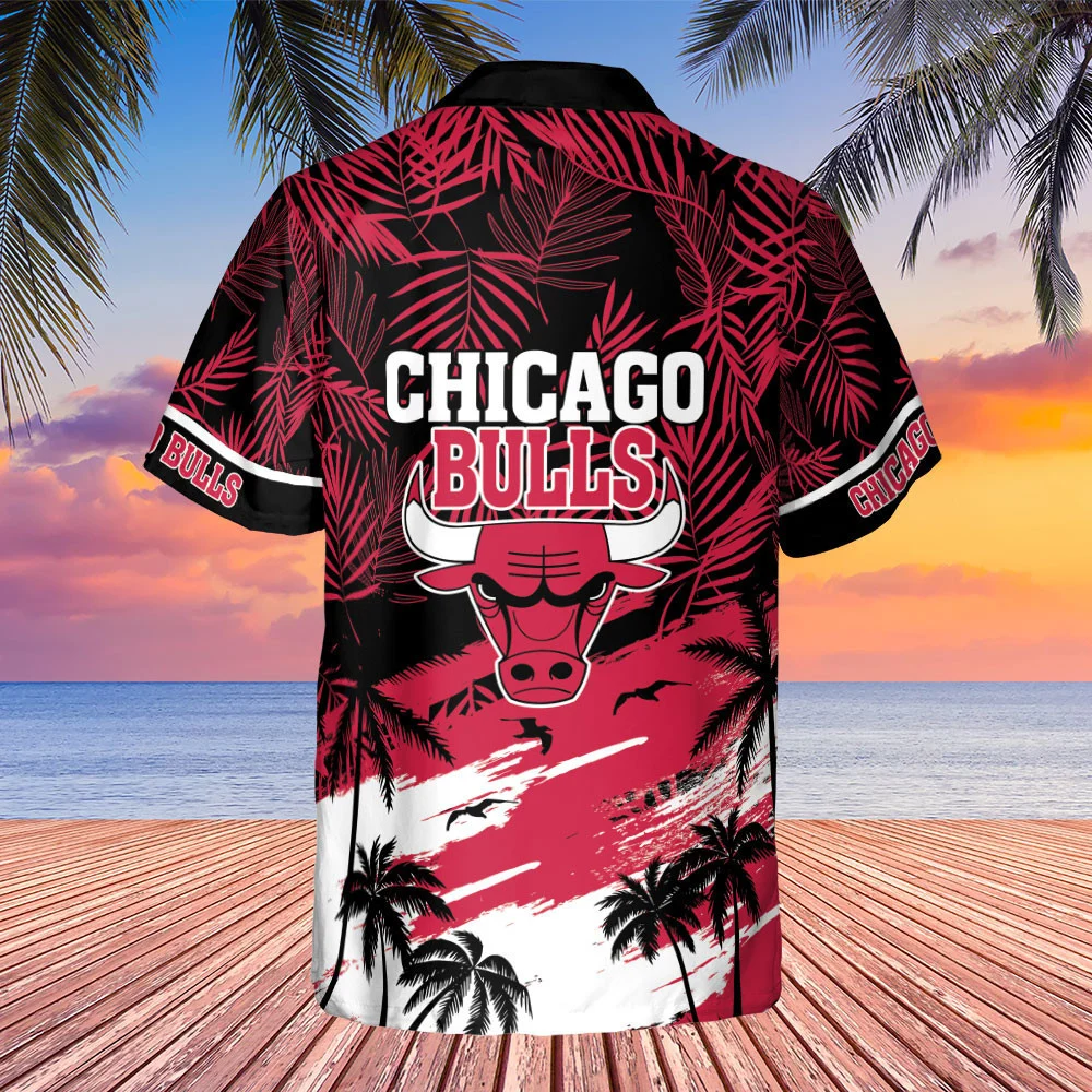 Chicago Bulls Sunset Beach Hawaiian Shirt – TeeAloha Chicago Bulls Sunset Beach Hawaiian Shirt – TeeAloha