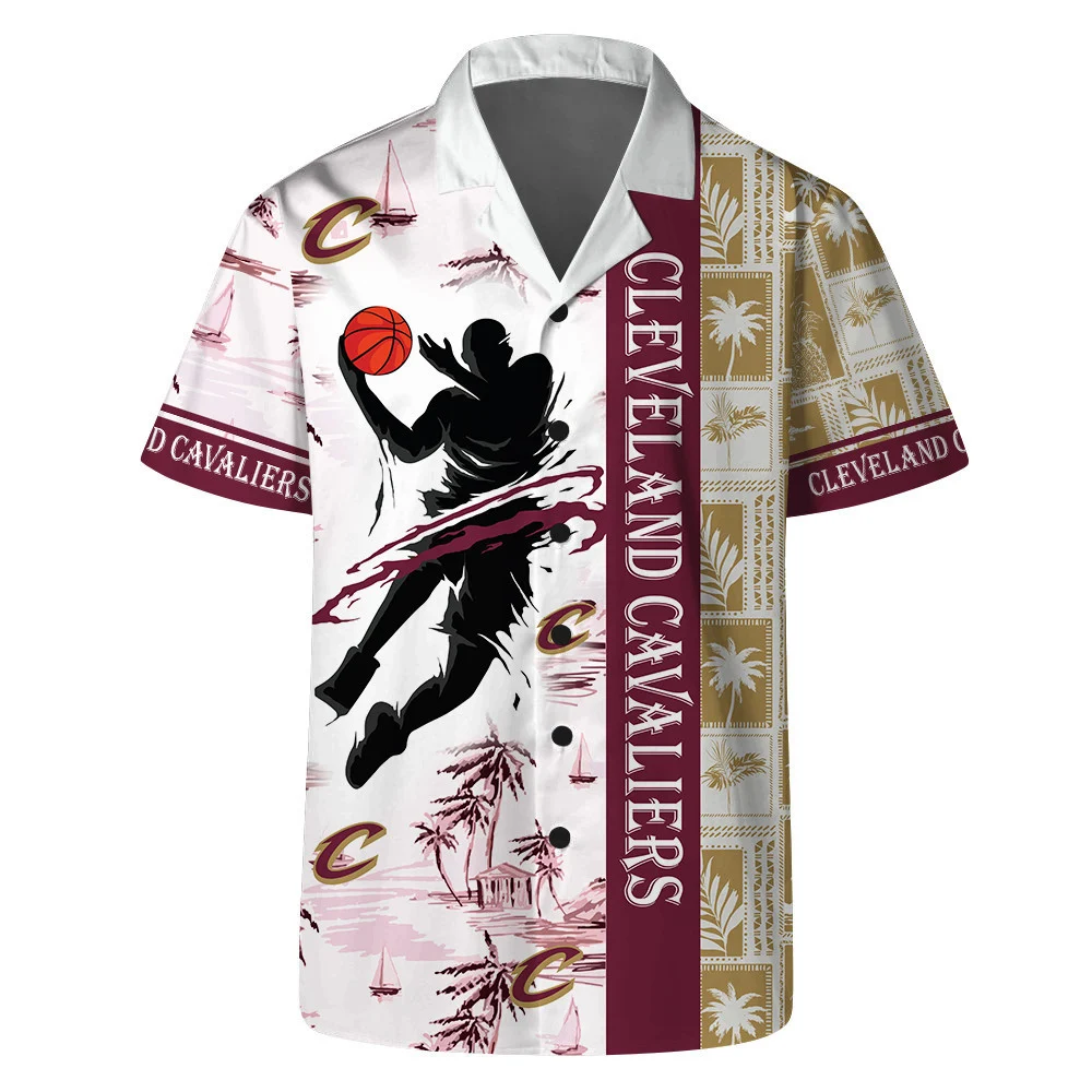 Cleveland Cavaliers Slam Dunk Island Hawaiian Shirt – TeeAloha Cleveland Cavaliers Slam Dunk Island Hawaiian Shirt – TeeAloha