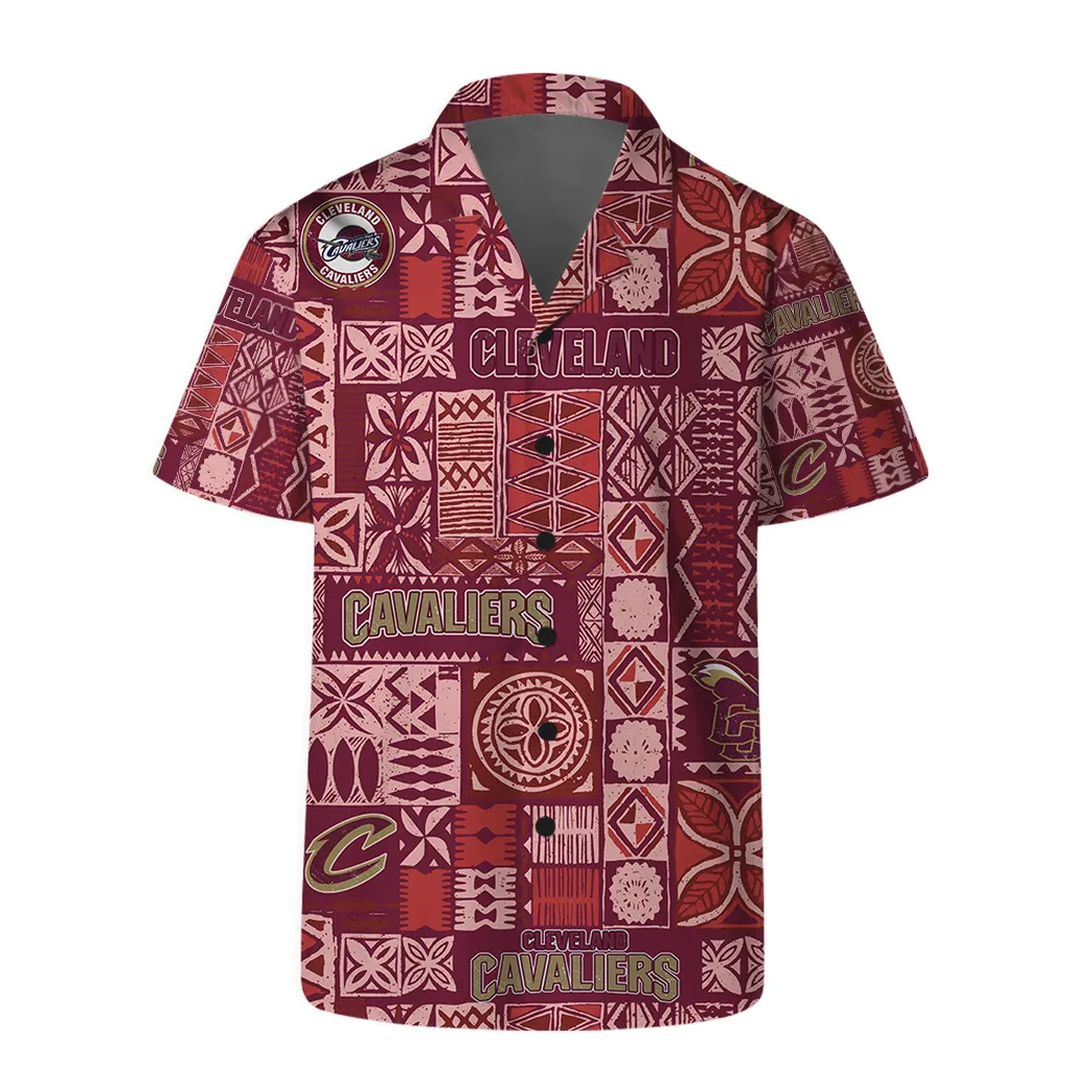 Cleveland Cavaliers Tribal Blocks Hawaiian Shirt – TeeAloha Cleveland Cavaliers Tribal Blocks Hawaiian Shirt – TeeAloha