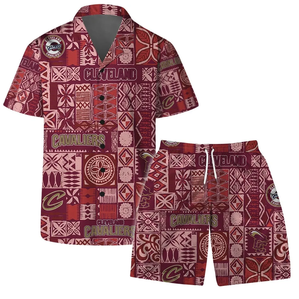 Cleveland Cavaliers Tribal Blocks Hawaiian Shirt – TeeAloha Cleveland Cavaliers Tribal Blocks Hawaiian Shirt – TeeAloha