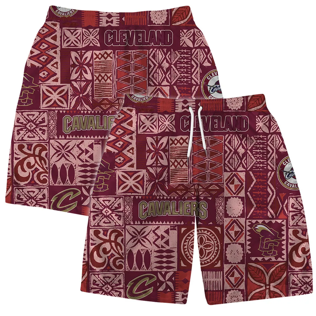 Cleveland Cavaliers Tribal Blocks Hawaiian Shirt – TeeAloha Cleveland Cavaliers Tribal Blocks Hawaiian Shirt – TeeAloha
