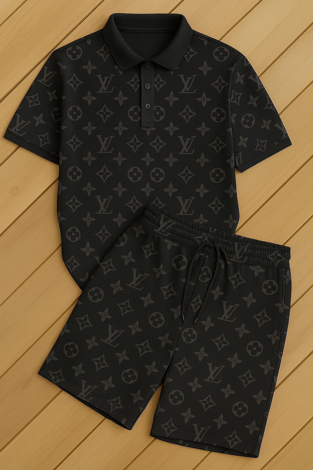 COMBO LUXURY POLO + SHORT-2025 LX-PT107011 COMBO LUXURY POLO + SHORT-2025 LX-PT107011