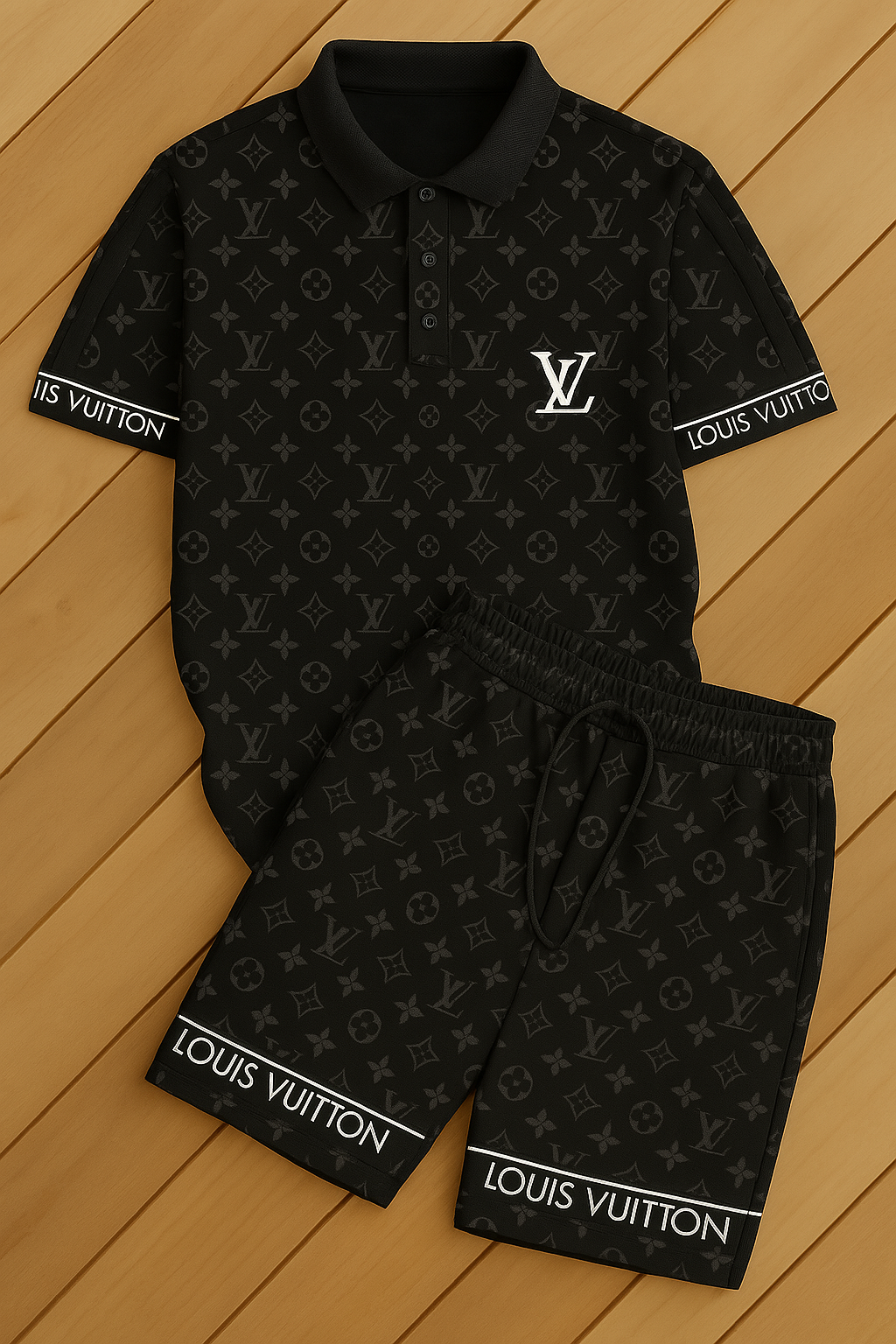 COMBO LUXURY POLO + SHORT-2025 LX-PT1070122 COMBO LUXURY POLO + SHORT-2025 LX-PT1070122