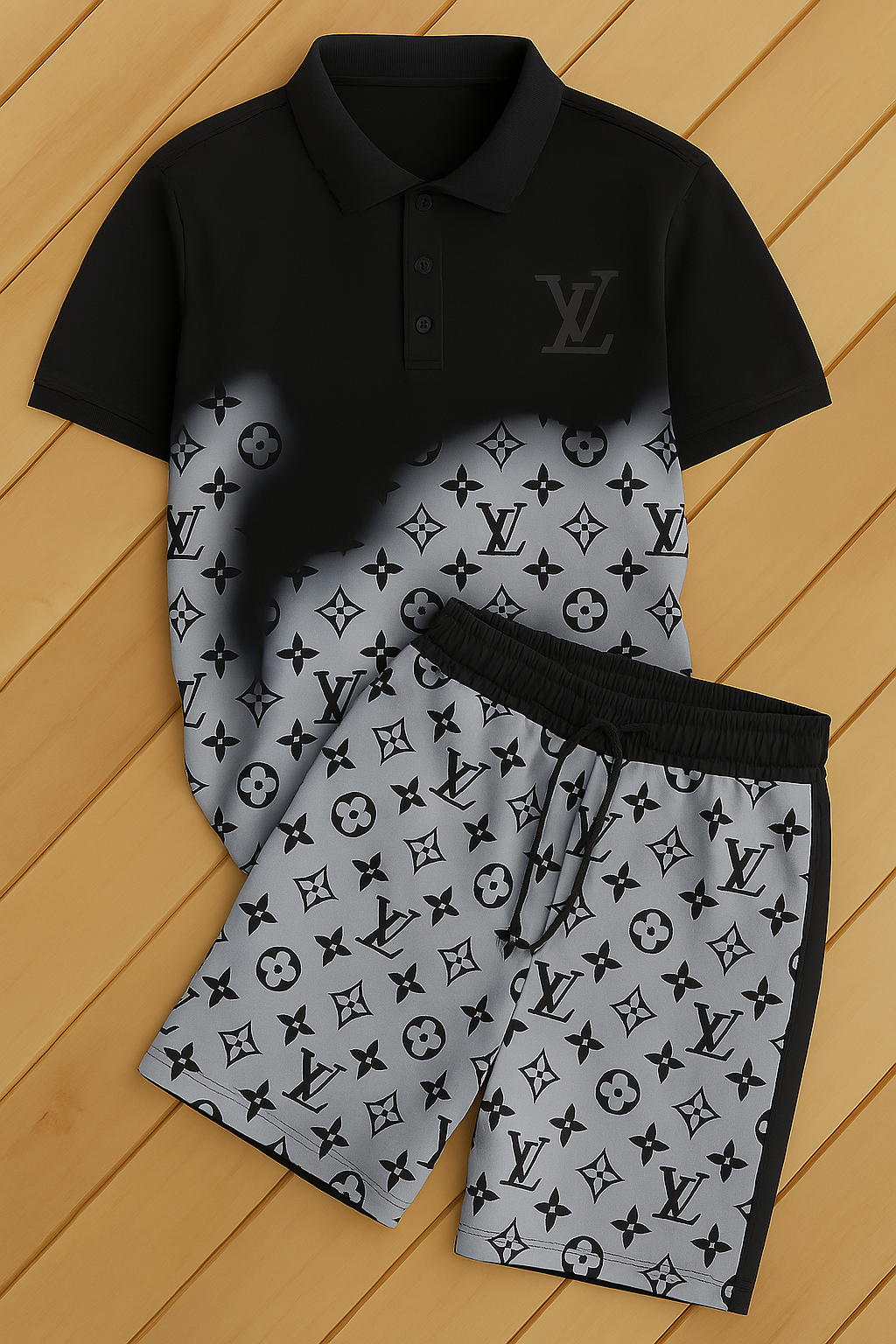 COMBO LUXURY POLO + SHORT-2025 LX-PT1070129 COMBO LUXURY POLO + SHORT-2025 LX-PT1070129