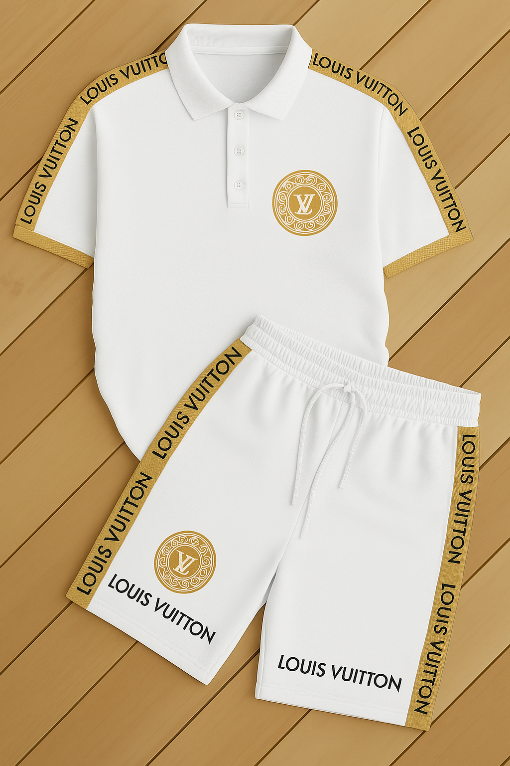 COMBO LUXURY POLO + SHORT-2025 LX-PT1070135 COMBO LUXURY POLO + SHORT-2025 LX-PT1070135