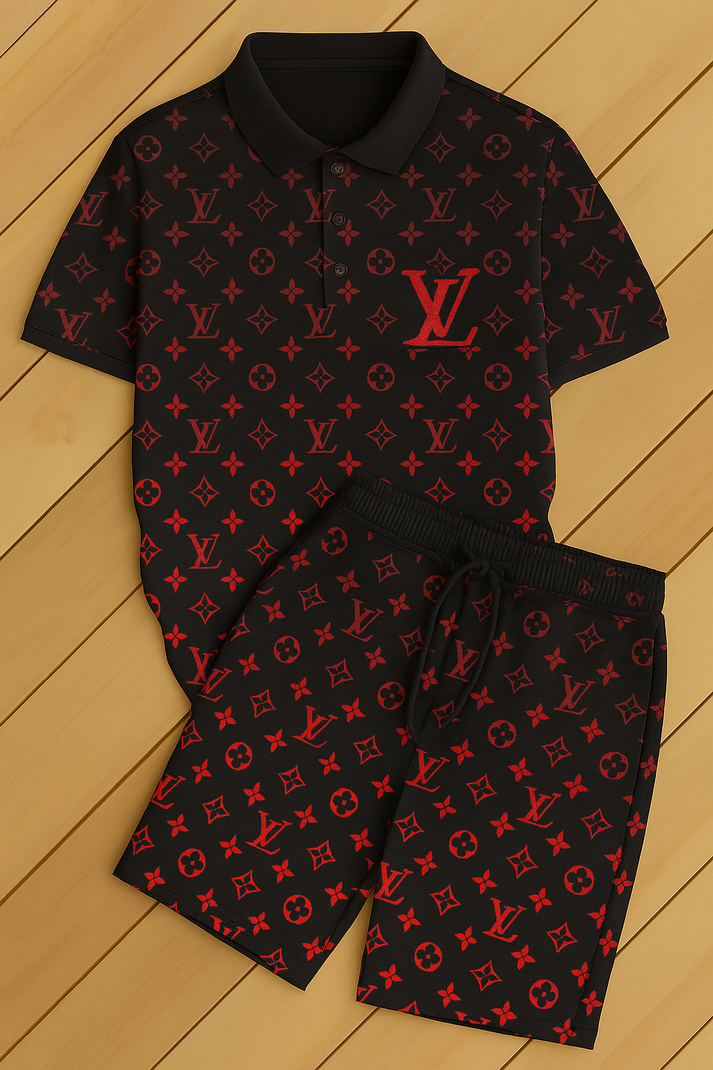 COMBO LUXURY POLO + SHORT-2025 LX-PT1070145 COMBO LUXURY POLO + SHORT-2025 LX-PT1070145