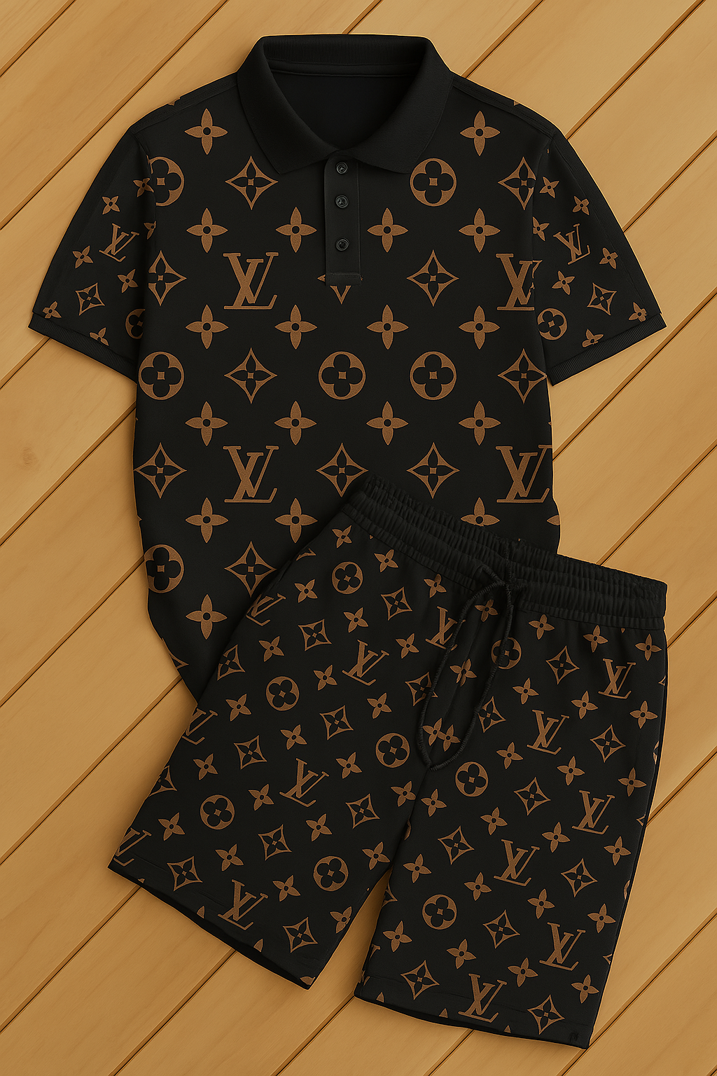 COMBO LUXURY POLO + SHORT-2025 LX-PT1070149 COMBO LUXURY POLO + SHORT-2025 LX-PT1070149