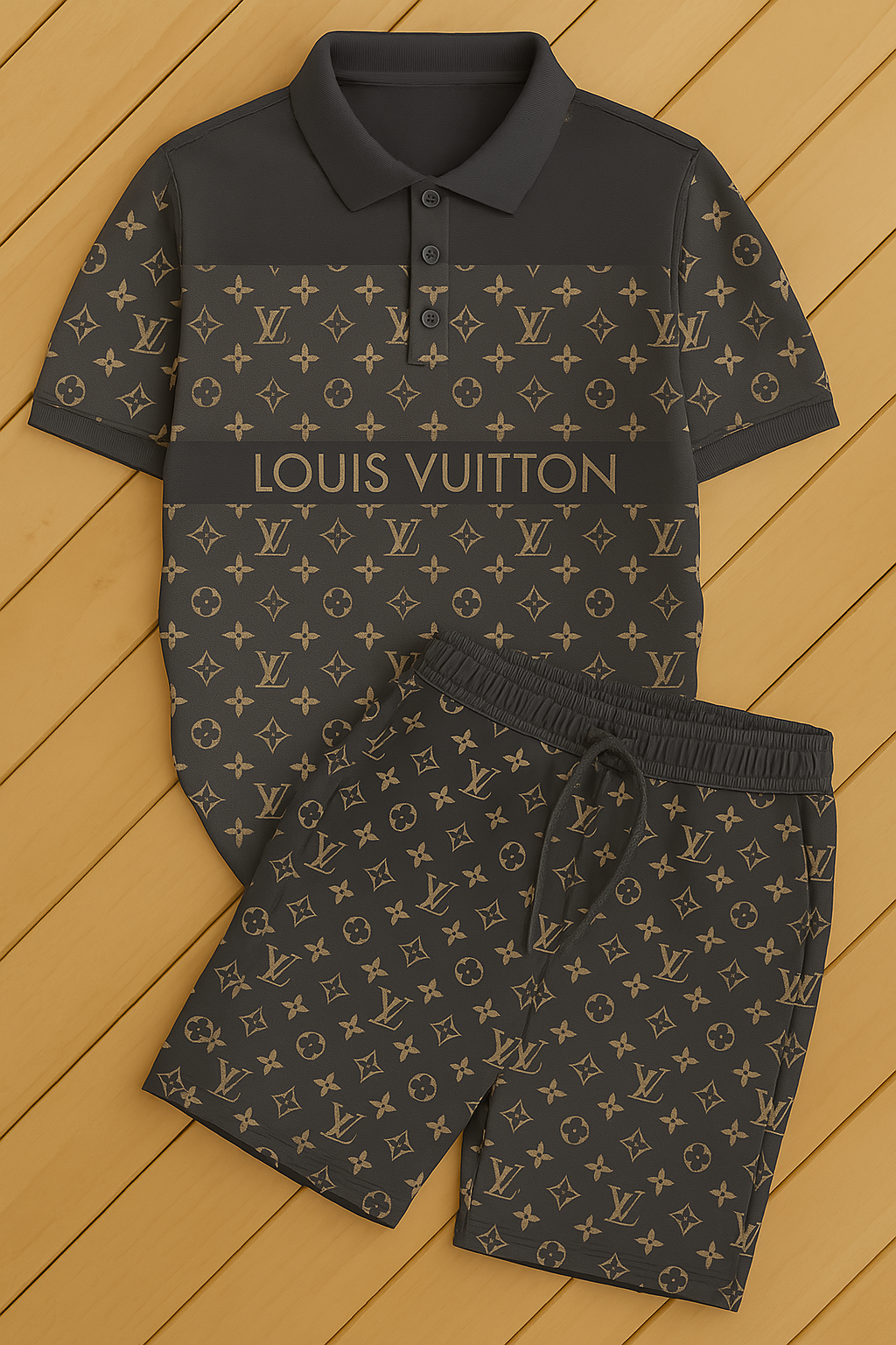 COMBO LUXURY POLO + SHORT-2025 LX-PT107015 COMBO LUXURY POLO + SHORT-2025 LX-PT107015