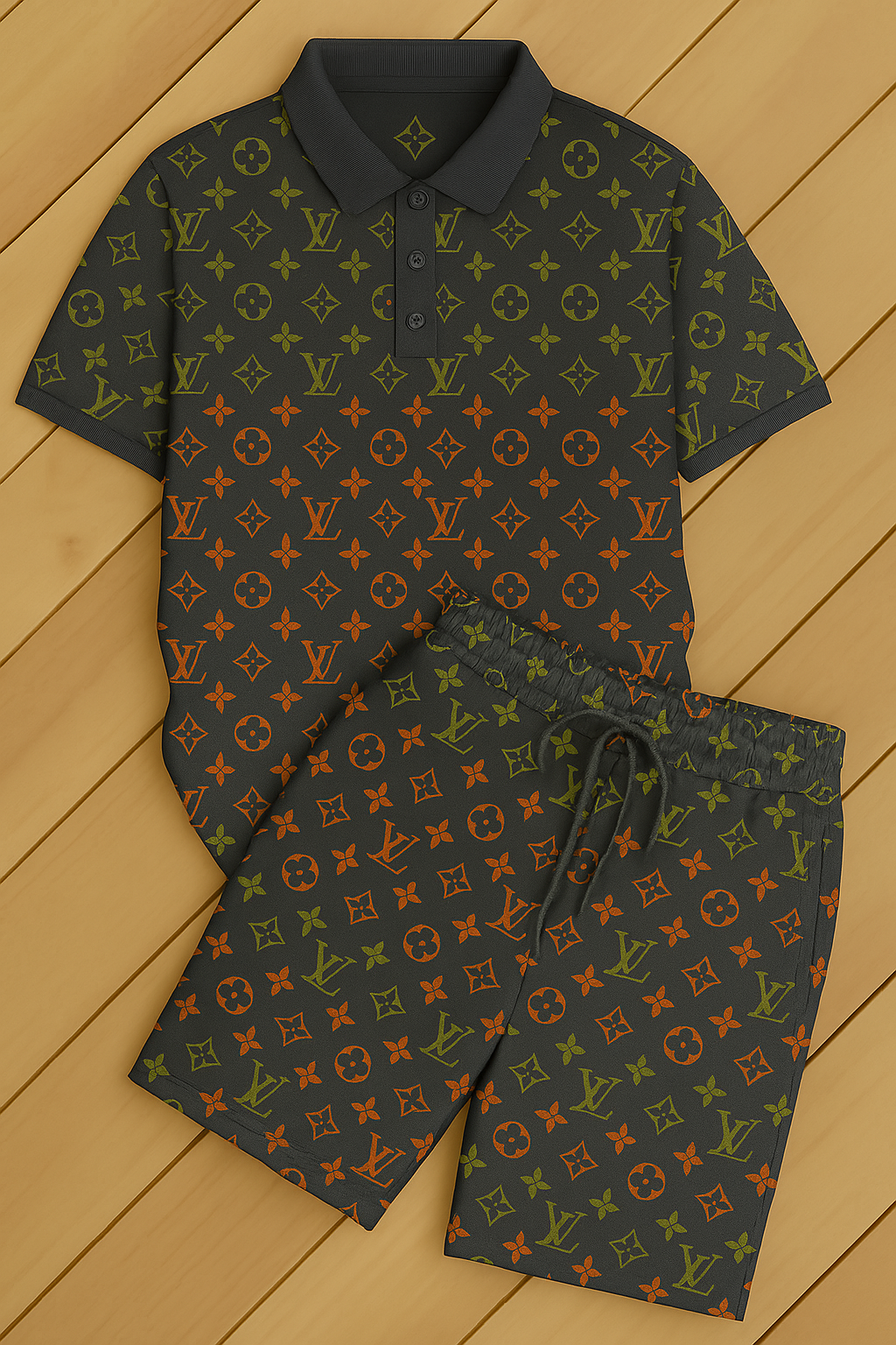 COMBO LUXURY POLO + SHORT-2025 LX-PT107017 COMBO LUXURY POLO + SHORT-2025 LX-PT107017