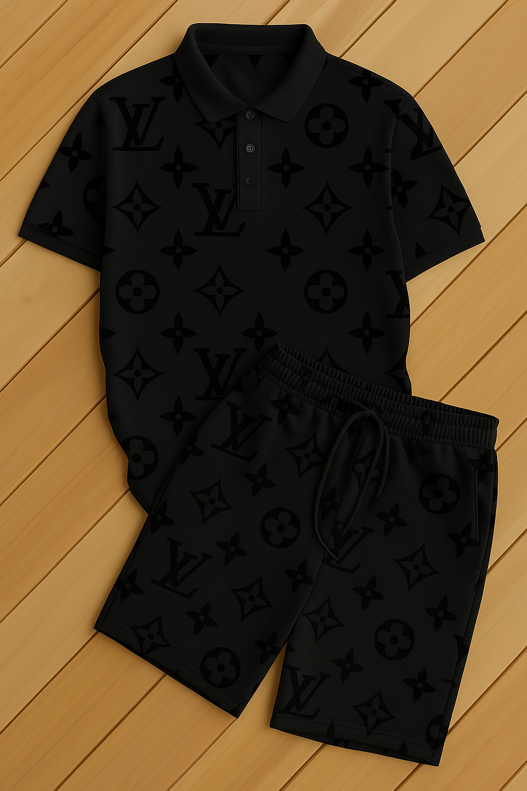 COMBO LUXURY POLO + SHORT-2025 LX-PT107019 COMBO LUXURY POLO + SHORT-2025 LX-PT107019