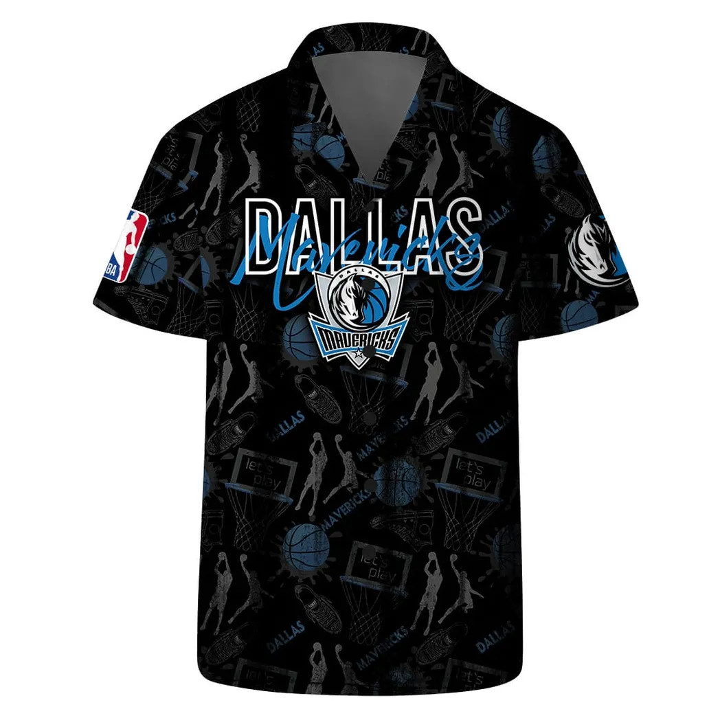 Dallas Mavericks Basketball Court Hawaiian Shirt – TeeAloha Dallas Mavericks Basketball Court Hawaiian Shirt – TeeAloha