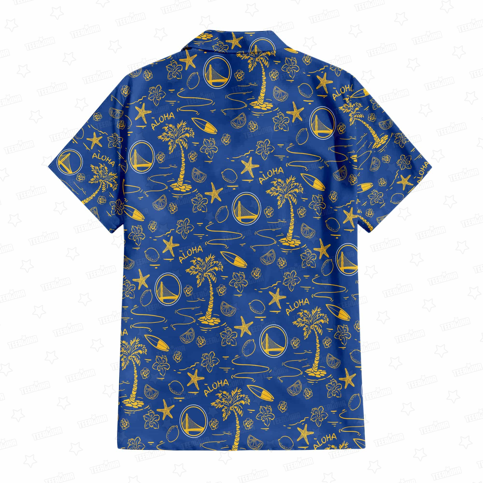 Golden State Warriors Tropical Breeze Hawaiian Shirt – TeeAloha Golden State Warriors Tropical Breeze Hawaiian Shirt – TeeAloha