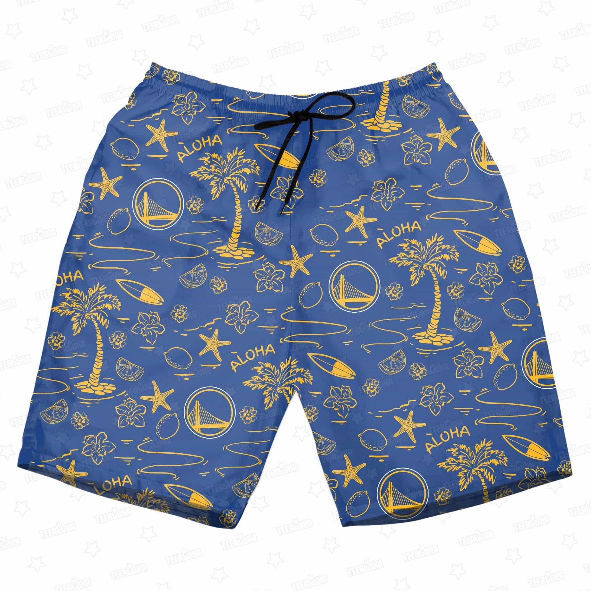 Golden State Warriors Tropical Breeze Hawaiian Shirt – TeeAloha Golden State Warriors Tropical Breeze Hawaiian Shirt – TeeAloha