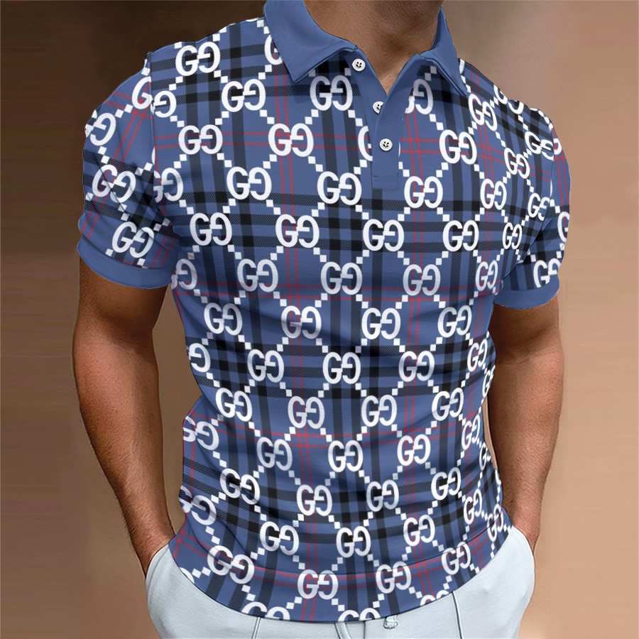High Quality Printed Men’s Polo-Shirt-LX-PL202501 High Quality Printed Men’s Polo-Shirt-LX-PL202501