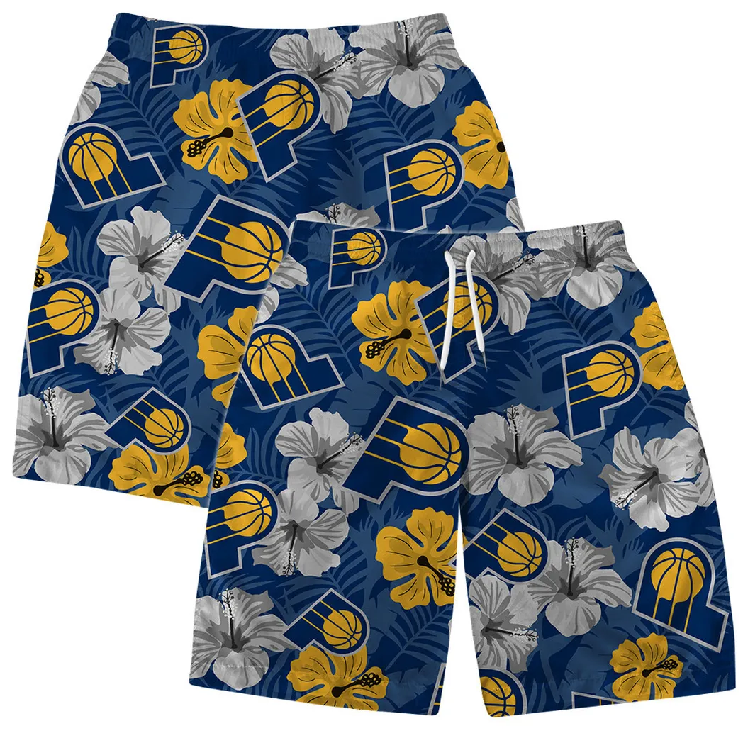 Indiana Pacers Hibiscus Bloom Hawaiian Shirt – TeeAloha Indiana Pacers Hibiscus Bloom Hawaiian Shirt – TeeAloha