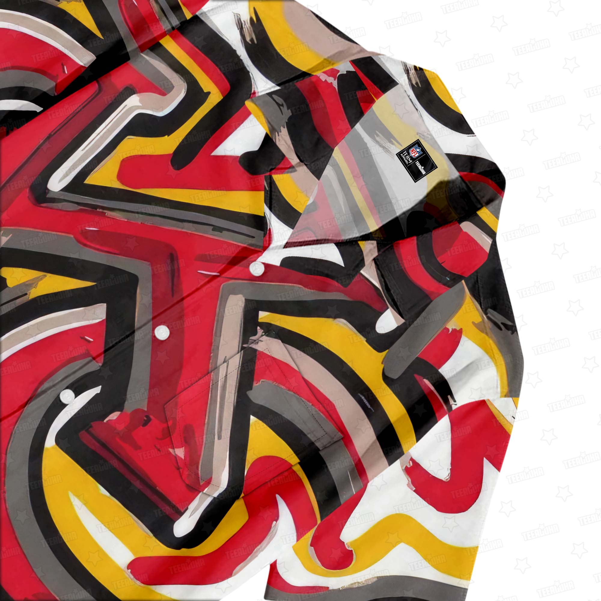 Kansas City Chiefs Oil Painting Art Print Hawaiian Shirt – TeeAloha Kansas City Chiefs Oil Painting Art Print Hawaiian Shirt – TeeAloha