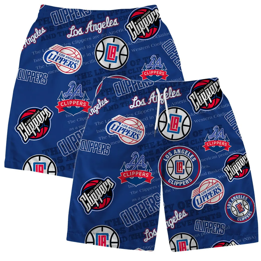 LA Clippers All-Over Logos Hawaiian Shirt – TeeAloha LA Clippers All-Over Logos Hawaiian Shirt – TeeAloha