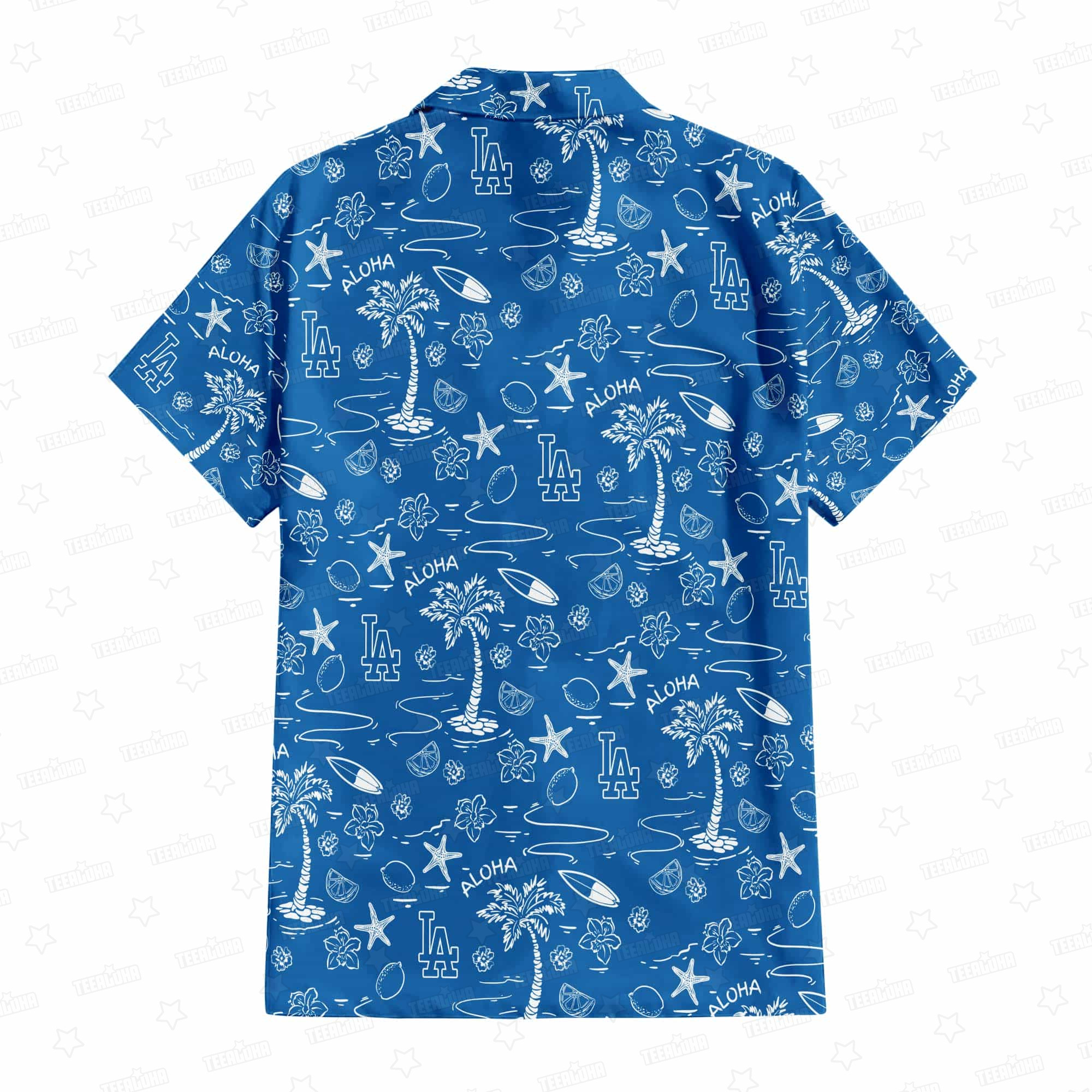Los Angeles Dodgers Aloha Paradise Hawaiian Shirt – TeeAloha Los Angeles Dodgers Aloha Paradise Hawaiian Shirt – TeeAloha