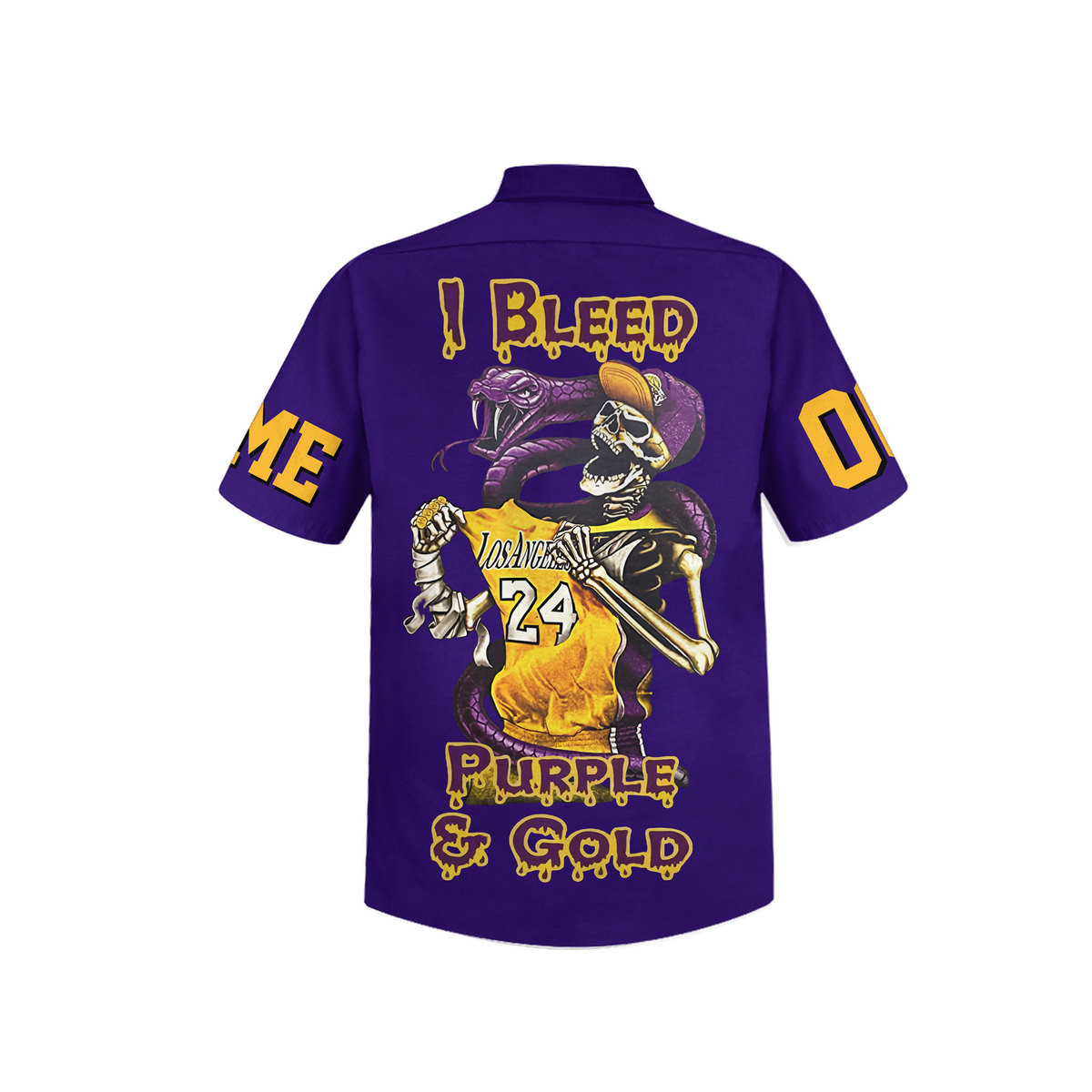 Los Angeles Lakers Bleed Gold & Purple Hawaiian Shirt – TeeAloha Los Angeles Lakers Bleed Gold & Purple Hawaiian Shirt – TeeAloha
