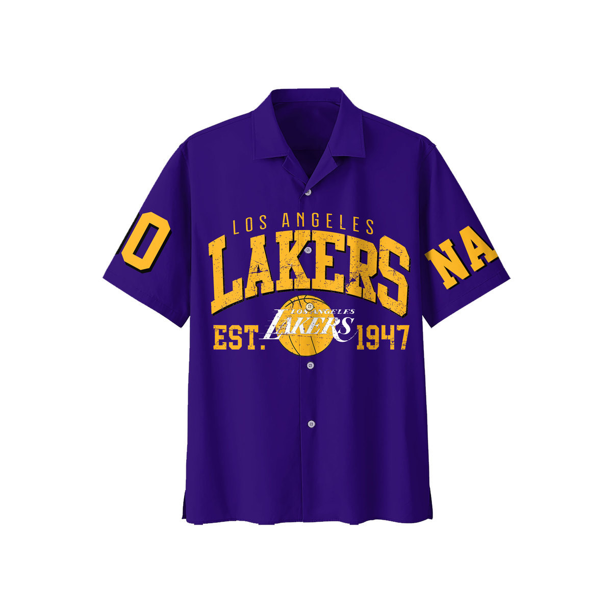 Los Angeles Lakers Bleed Gold & Purple Hawaiian Shirt – TeeAloha Los Angeles Lakers Bleed Gold & Purple Hawaiian Shirt – TeeAloha