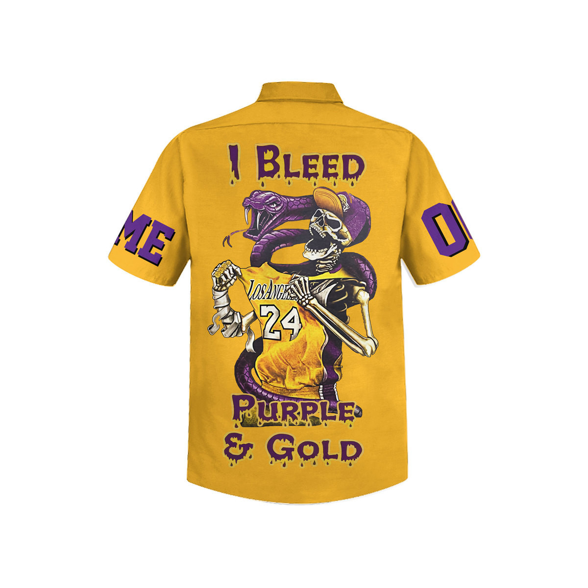 Los Angeles Lakers Bleed Purple & Gold Hawaiian Shirt – TeeAloha Los Angeles Lakers Bleed Purple & Gold Hawaiian Shirt – TeeAloha