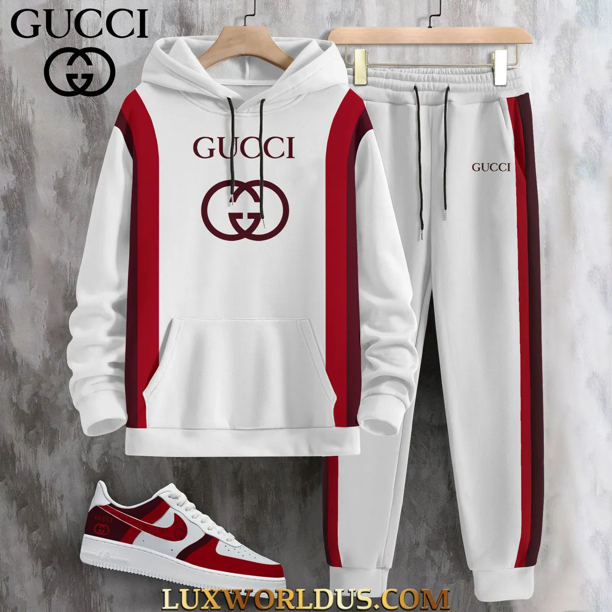 Luxury Limited Edition Set Hoodie & Pants Match AF1 Sneaker LUX-AF+CK+F40-000SVIGMXEE Luxury Limited Edition Set Hoodie & Pants Match AF1 Sneaker LUX-AF+CK+F40-000SVIGMXEE