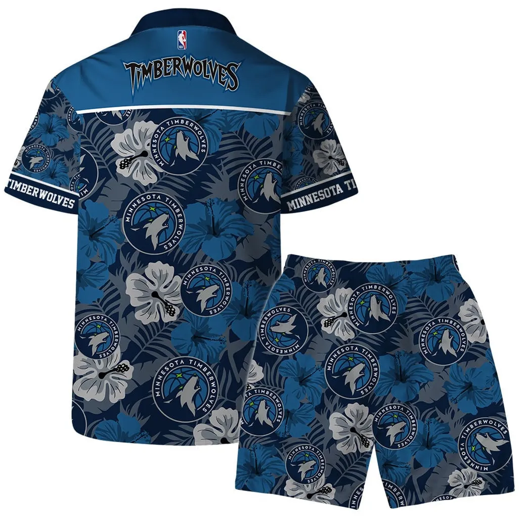 Minnesota Timberwolves Floral Wave Hawaiian Shirt – TeeAloha Minnesota Timberwolves Floral Wave Hawaiian Shirt – TeeAloha