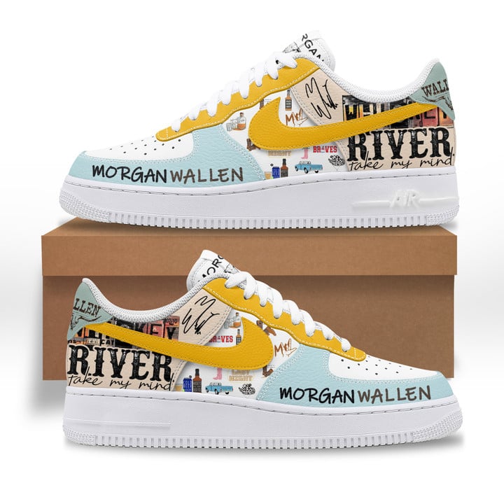Morgan Wallen’s Premium Air Force 1 Sneaker LZ 106128 Morgan Wallen’s Premium Air Force 1 Sneaker LZ 106128