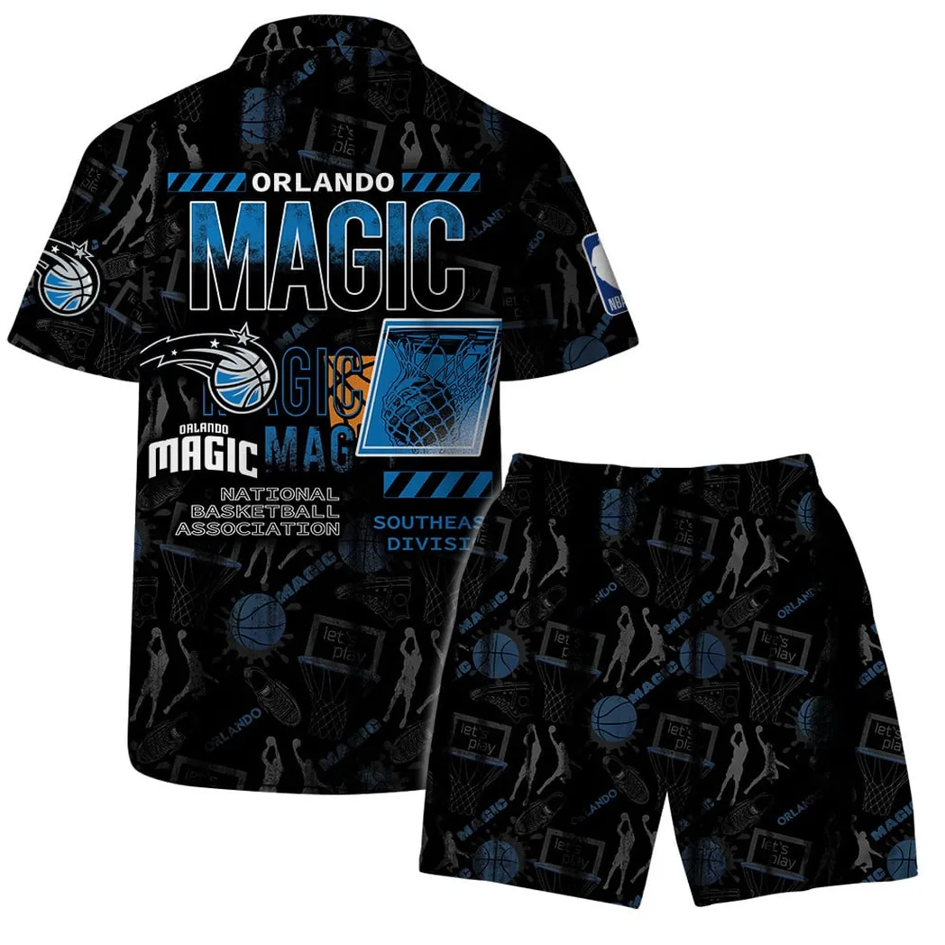 Orlando Magic Floral Court Hawaiian Shirt – TeeAloha Orlando Magic Floral Court Hawaiian Shirt – TeeAloha