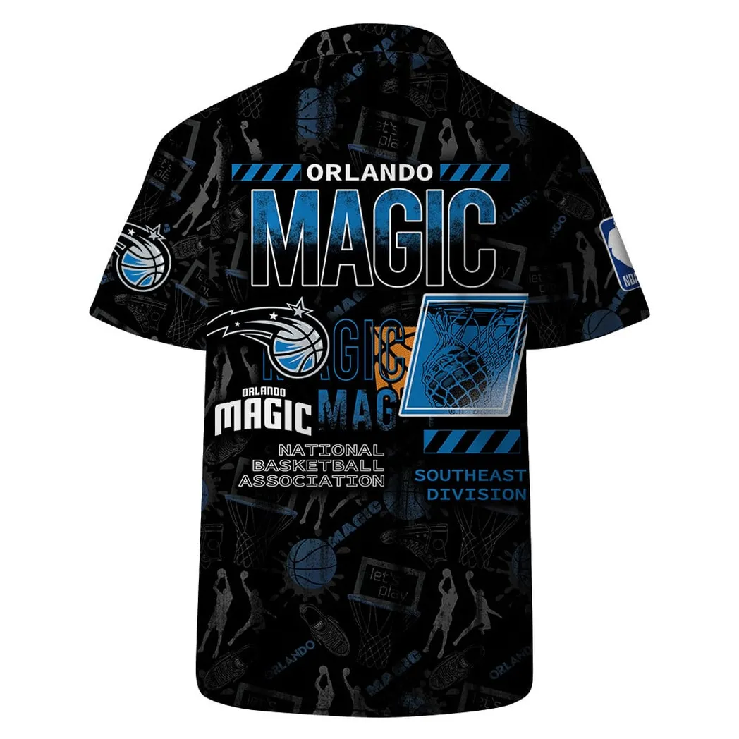 Orlando Magic Floral Court Hawaiian Shirt – TeeAloha Orlando Magic Floral Court Hawaiian Shirt – TeeAloha