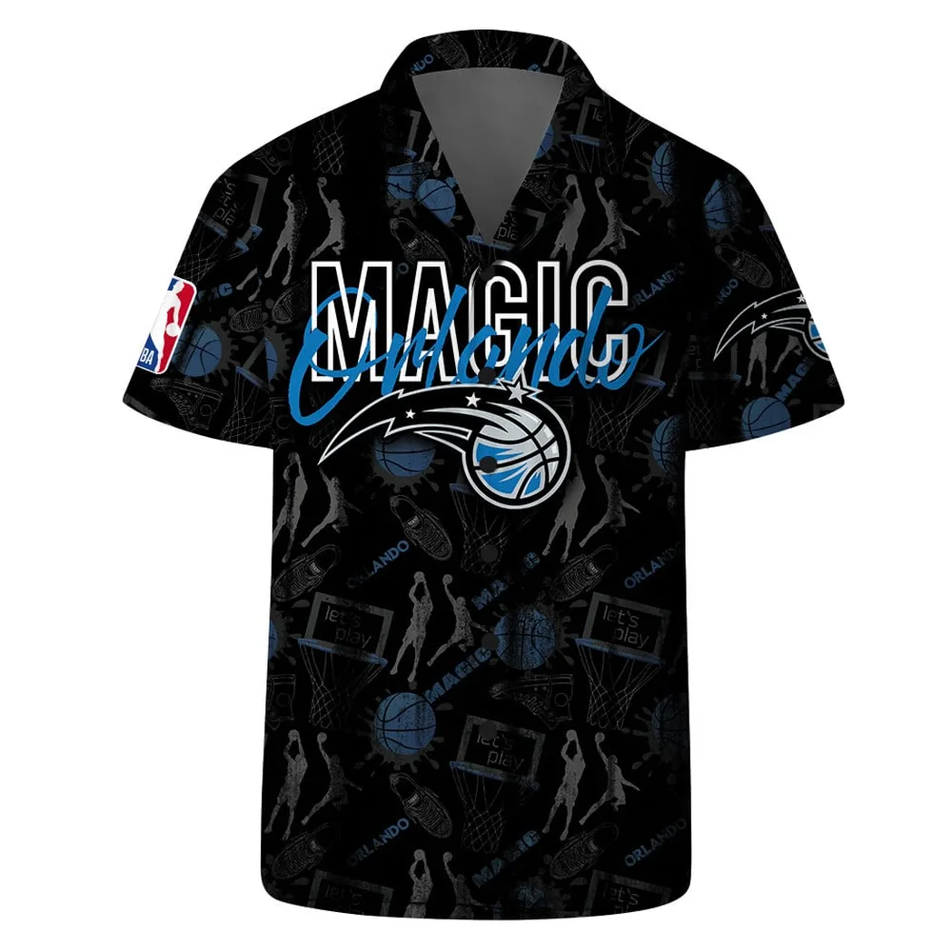 Orlando Magic Floral Court Hawaiian Shirt – TeeAloha Orlando Magic Floral Court Hawaiian Shirt – TeeAloha