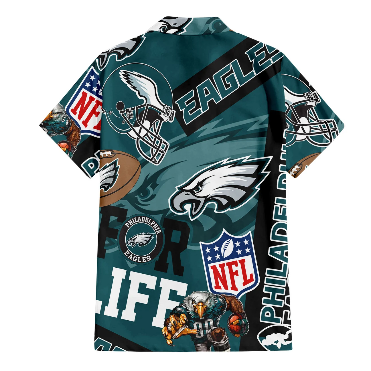 Philadelphia Eagles For Life Hawaiian Shirt – TeeAloha Philadelphia Eagles For Life Hawaiian Shirt – TeeAloha