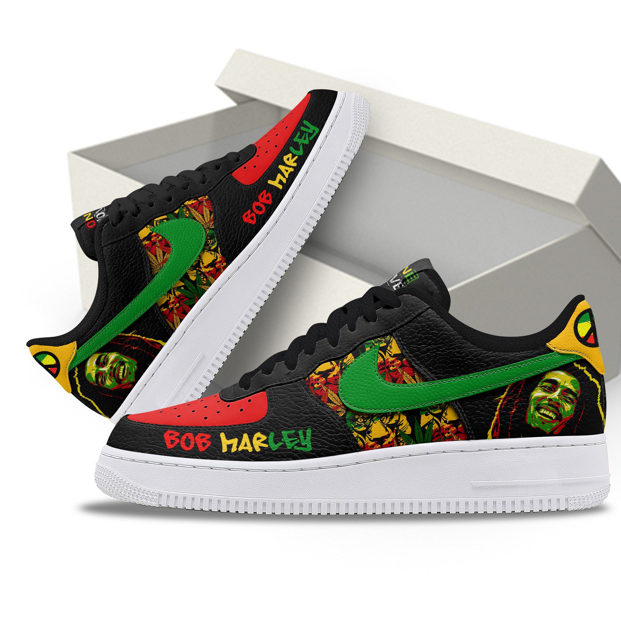 Premium Bob Marley AF1 Sneaker 106312 Premium Bob Marley AF1 Sneaker 106312