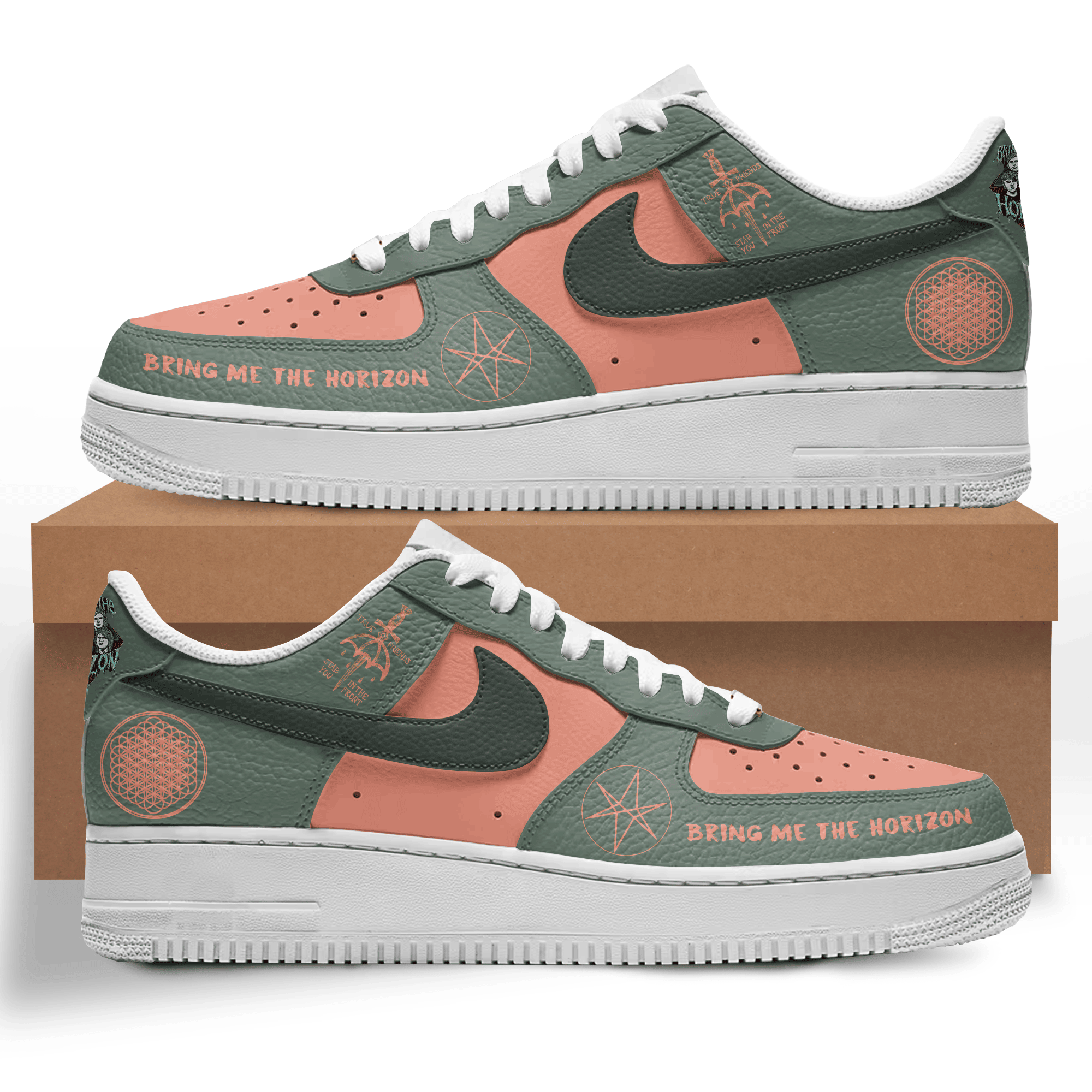 Premium Bring Me The Horizon AF1 Sneaker 106359 Premium Bring Me The Horizon AF1 Sneaker 106359