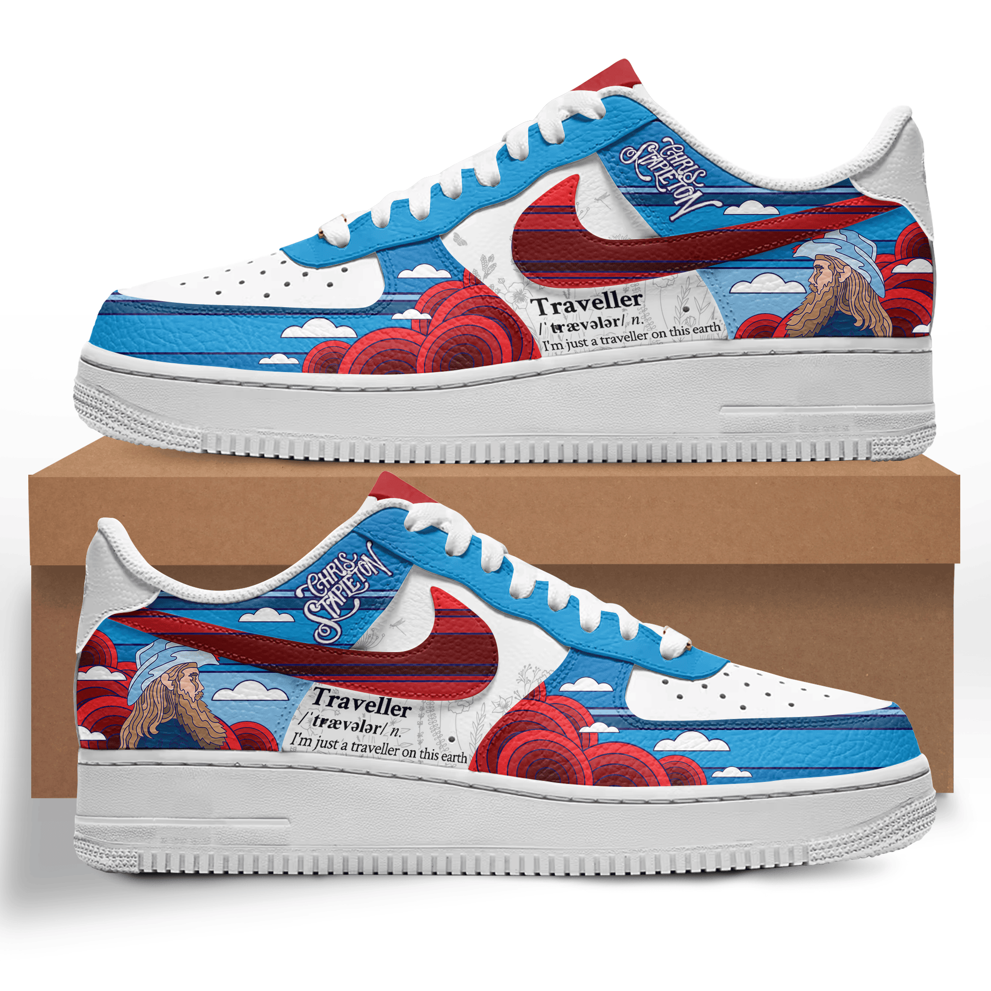 Premium Chris Stapleton AF1 Sneaker 106303 Premium Chris Stapleton AF1 Sneaker 106303