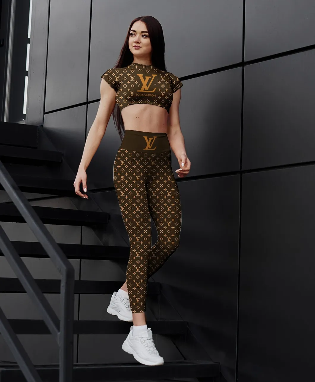 Premium Crop Top Leggings Set 2025 – TL1697080459375 Premium Crop Top Leggings Set 2025 – TL1697080459375