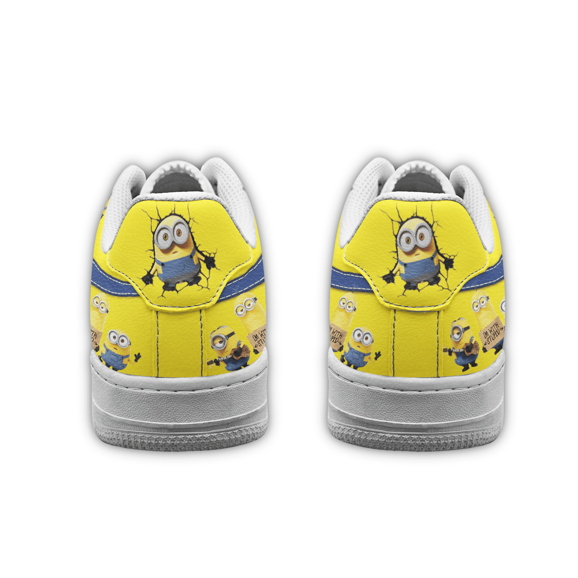 Premium Despicable Me Minions AF1 Sneaker 106357 Premium Despicable Me Minions AF1 Sneaker 106357
