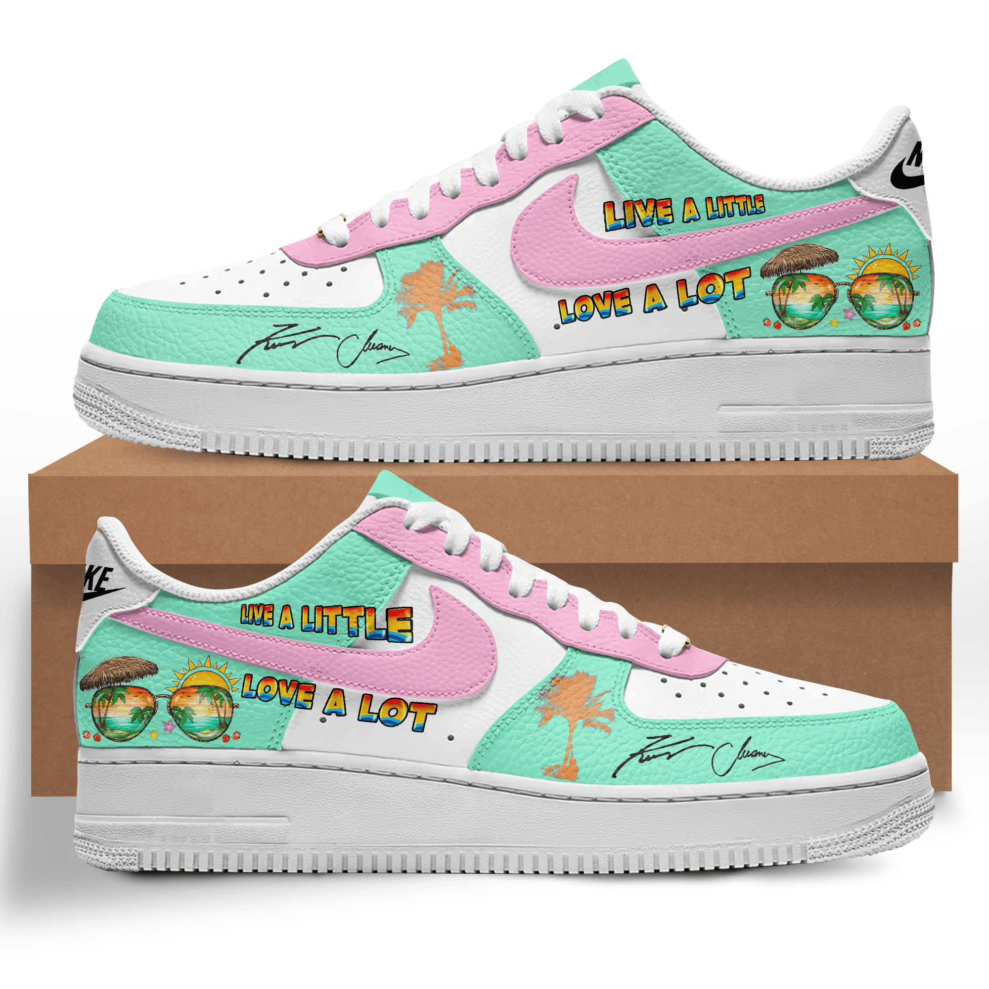 Premium Kenny Chesney AF1 Sneaker 106317 Premium Kenny Chesney AF1 Sneaker 106317