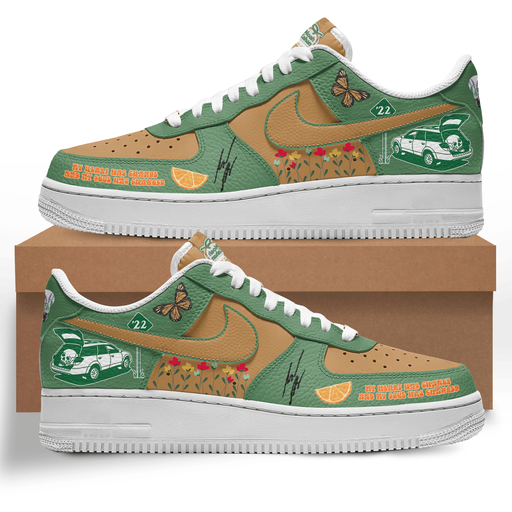 Premium Noah Kahan AF1 Sneaker 106290 Premium Noah Kahan AF1 Sneaker 106290