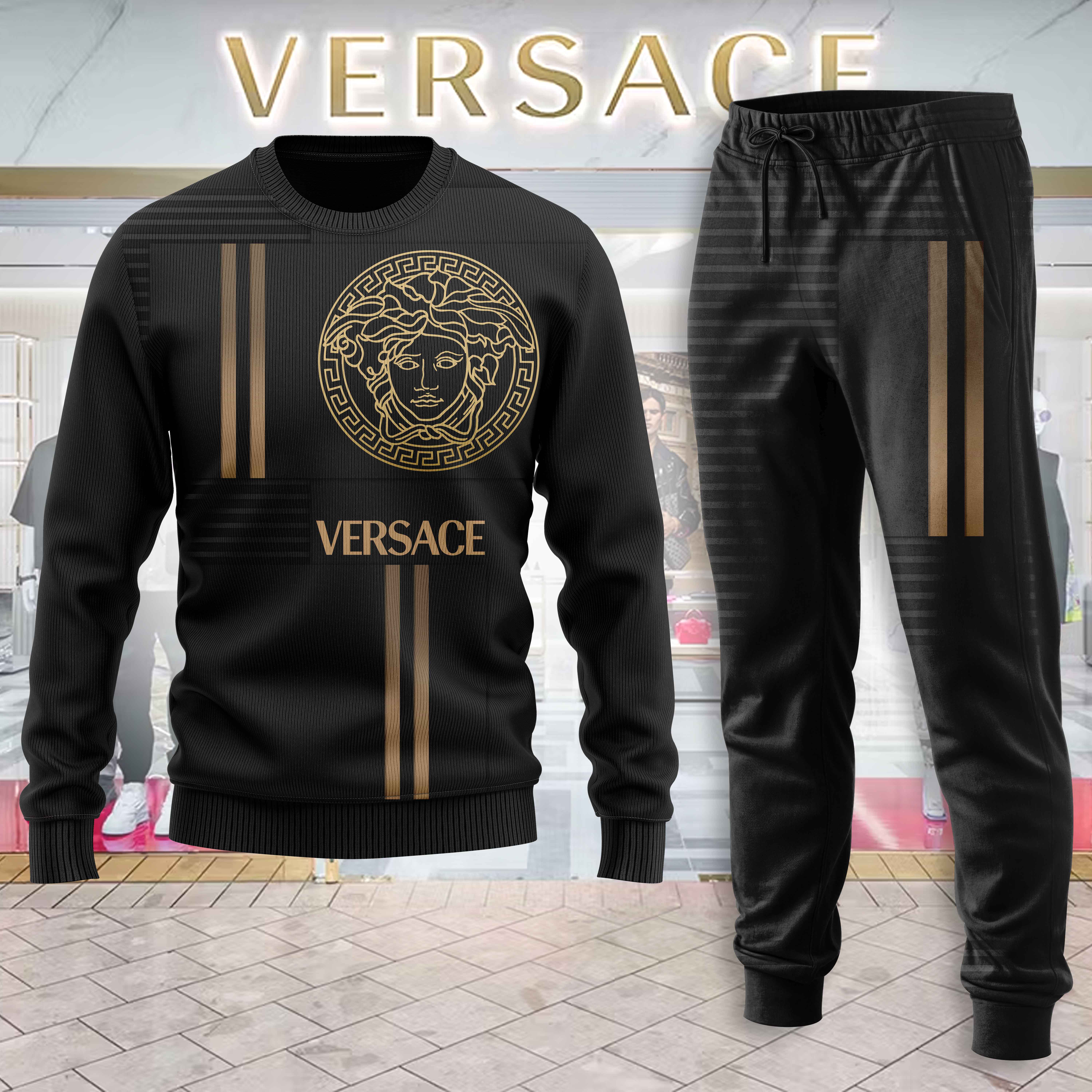 New Release – Limited Edition Set Sweater & Pants – SWT25121501TN New Release – Limited Edition Set Sweater & Pants – SWT25121501TN