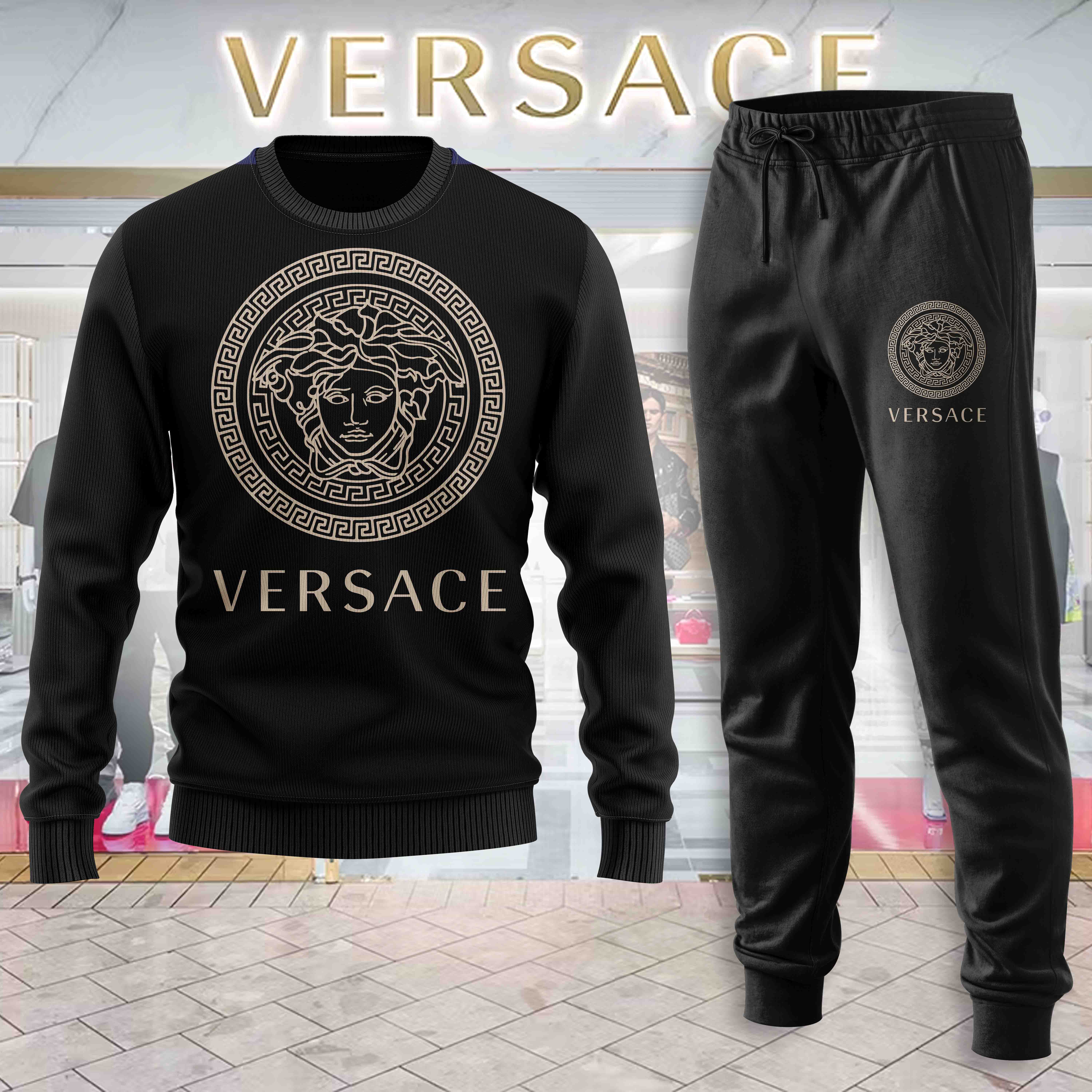 New Release – Limited Edition Set Sweater & Pants – SWT25121501TN New Release – Limited Edition Set Sweater & Pants – SWT25121501TN