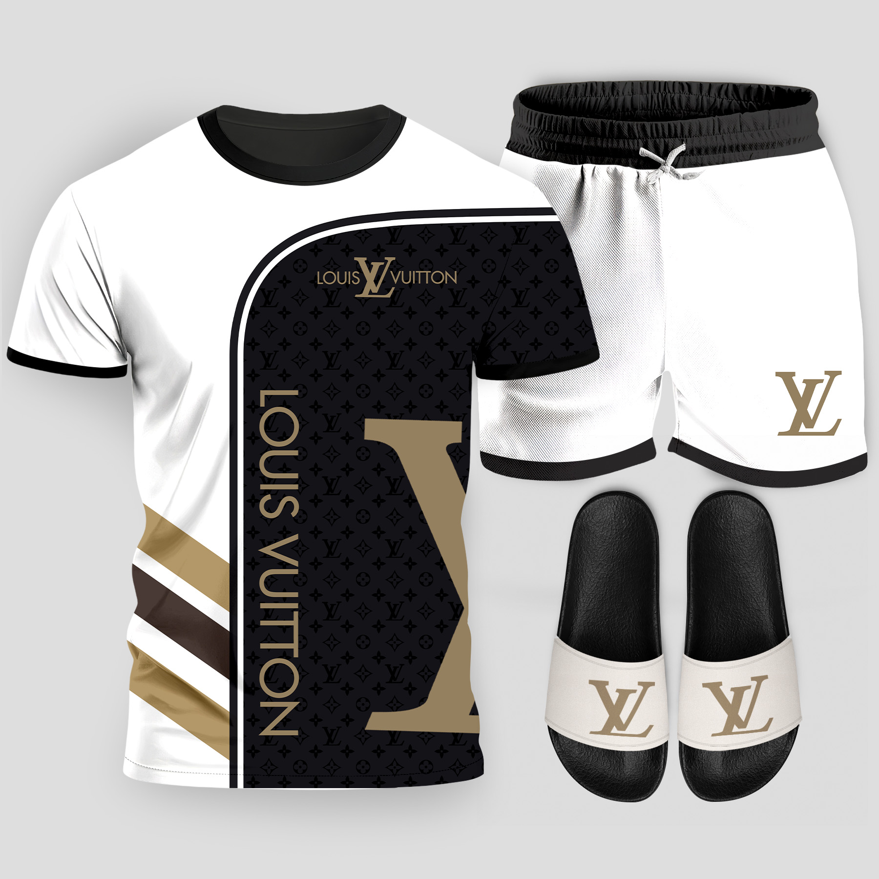 New Release – Combo Tracksuit And Sandal For Men – TX-FTK-SK26031908TN New Release – Combo Tracksuit And Sandal For Men – TX-FTK-SK26031908TN