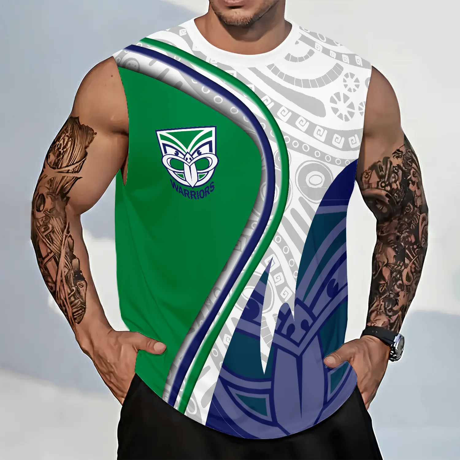 New Zealand Warriors Personalized Tank Top Gift For Fans New Zealand Warriors Personalized Tank Top Gift For Fans
