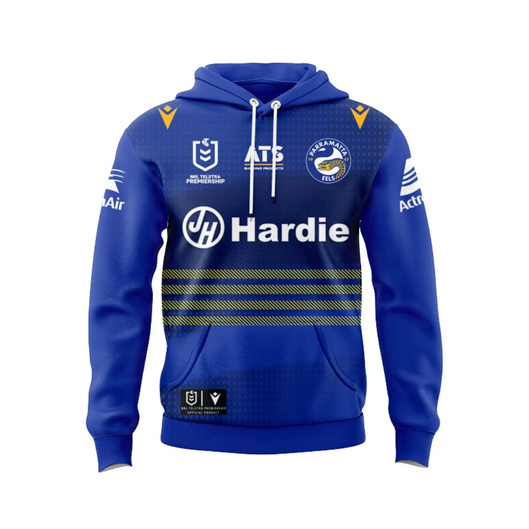 Personalized Parramatta Eels 2025 Home Jersey Hoodie T-shirt Polo Singlet Personalized Parramatta Eels 2025 Home Jersey Hoodie T-shirt Polo Singlet