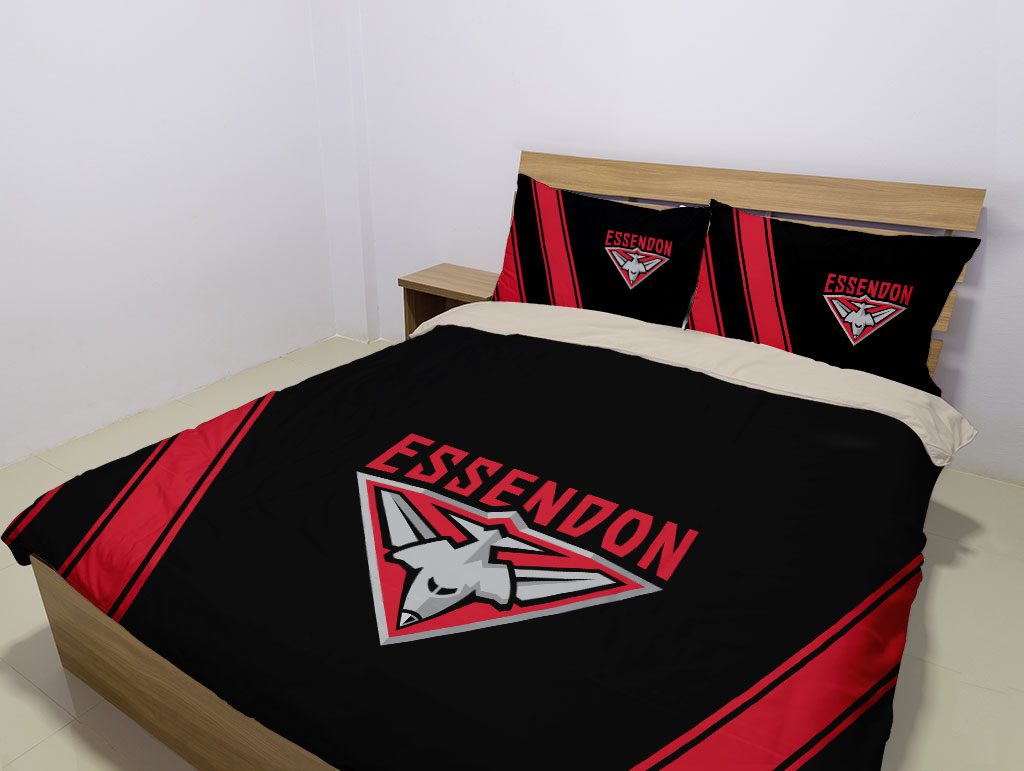 AFL Essendon Bombers Bedding Set AFL Essendon Bombers Bedding Set
