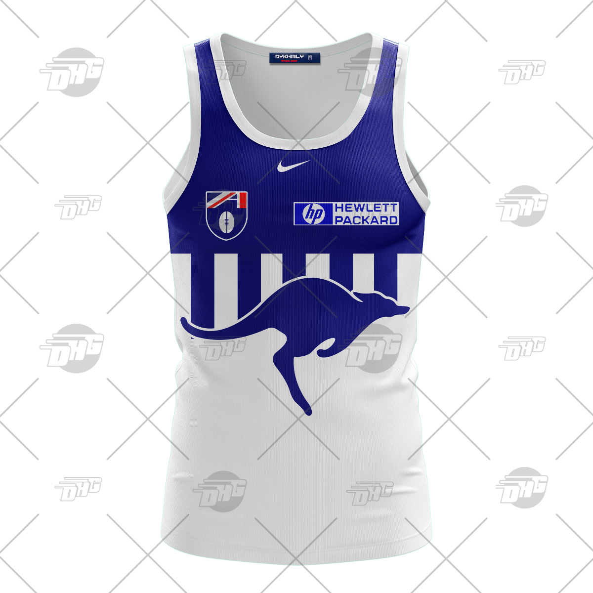 Personalized North Melbourne Football Club Vintage Retro AFL Tank Top90s For Men Women Personalized North Melbourne Football Club Vintage Retro AFL Tank Top90s For Men Women