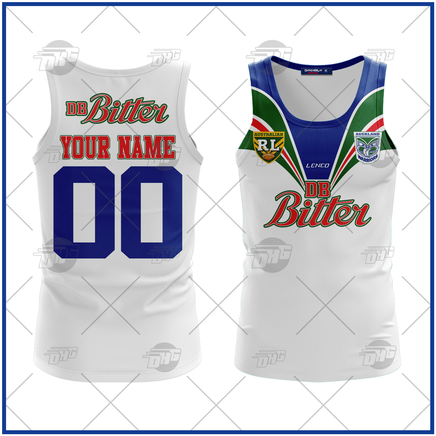 Personalized 1995 Auckland New Zealand Warriors Rugby League Away Tank Top For Men Women -Soulcals – Personalize Your Own New & Retro Sports Jerseys, Hoodies, T Shirts