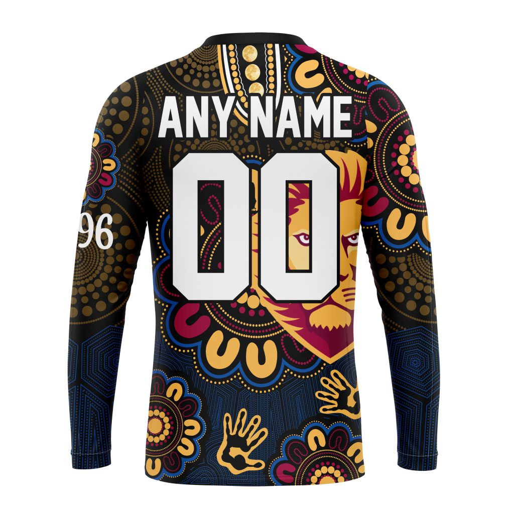 AFL Brisbane Lions Special Indigenous Design ST2406 AFL Brisbane Lions Special Indigenous Design ST2406